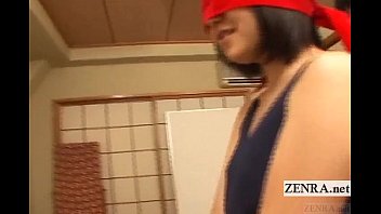 Blindfolded Japanese women into box Subtitles