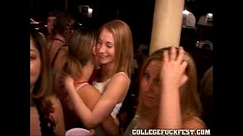 Cute Girls at a Frat Party get Fucked