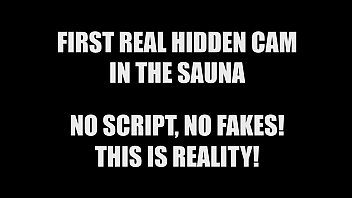Voyeur Sauna Spy Cam Caught Girls in Public Sauna
