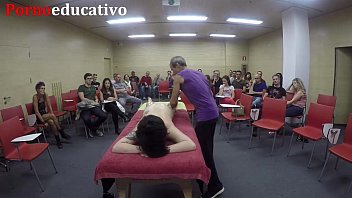 Class # 1 of erotic anal massage