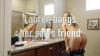 Lauren DeWynter bangs her son's friend (short version)