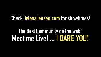Penthouse Pet Jelena Jensen Rubs Her Twat In High Heels!