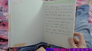 When hot lil Amara step brother finds her diary he knows it's the way to her sweet pussy. Watch her suck and fuck his cock all the way to a face full of cum just to keep her dirty