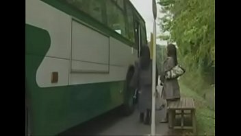 Japanese lesbian girls in bus