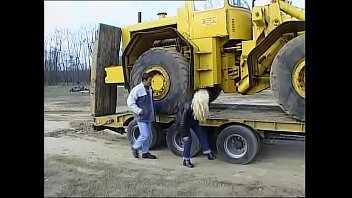 Truck driver fucks his boss's busty wife