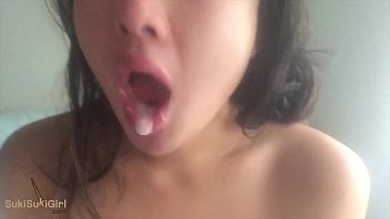 deepthroat goddess returns ! sukisukigirl best throat pov fuck