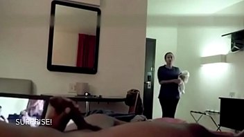 Inn Maid Catches Him Strokeing and Watches Him Sperm its a grand old pussy that is still tight