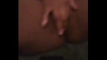 Lil sis fingers wet pussy