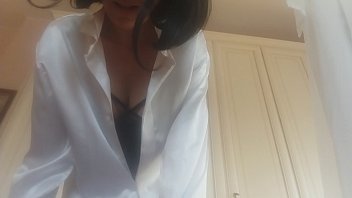 your stepmom find you while u masturbate yourself with her panty on!and now....