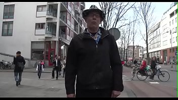 Lustful man explores amsterdam