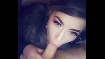 Teen sucks outside and the rides big dick