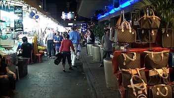 Thailand Street Night Scene