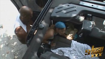 Bootylicious Babe Hopes in Jeep and Fucks BBC
