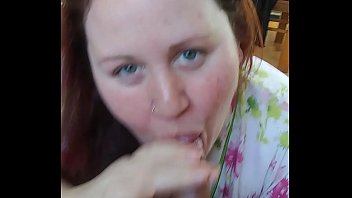 morning blowjob in rocking chair