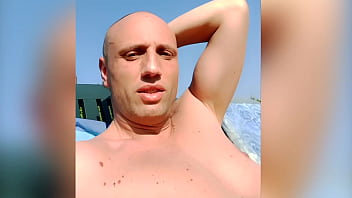 Captain Eric Relax by the pool drinking something cool and ...