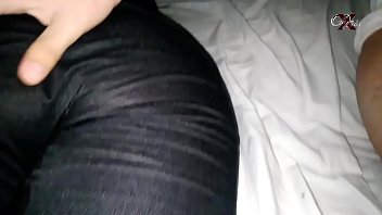 My STEP cousin's big-assed takes a cock up her ass....she wakes up while I'm giving her ASS and she enjoys it, MOANING with pleasure! ...ANAL...POV...hidden camera