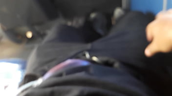 Horny on the bus and no one to suckle