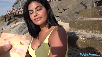 Public Agent Sheila Ortega and her huge fucking tits