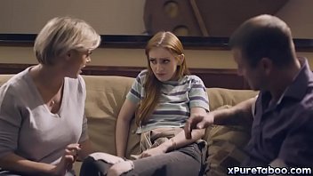 Poor teen fucked by all members in her new foster family - Mr Pete, his wife Dee Williams and their Seth Gamble!