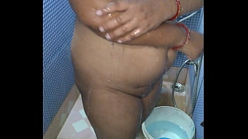 Indian bath hubby recorded