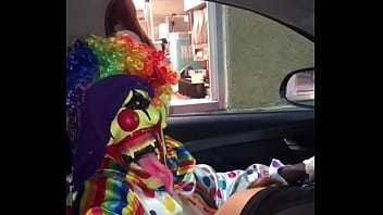 Gibby The Clown likes his fast food