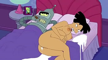 Bender fucks emy and cums inside her