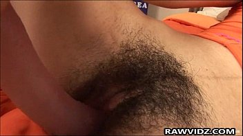 Latina Babe Toying Hairy Pussy