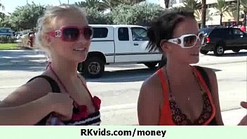 Public nudity and hot sex for money 11