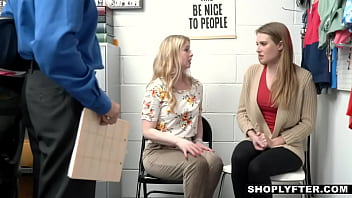 Sexy Teen Ashley Lane and stepMom Get Caught Shoplifting