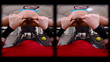 VRConk Hard workout with tiny brunette VR Porn
