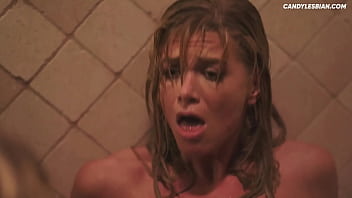 Two Horny Lesbian Caught Fucking on Shower