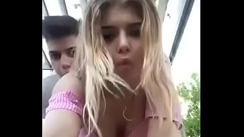 Russian Couple Teasing On The Periscope