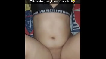 Snap - HOT TEEN CHEATS on her BF with HER ROOMMATE