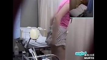 Hidden camera image set up in a certain obstetrics and gynecology department in Kansai leaked. Shameful internal examination table examination 23-year-old Norika