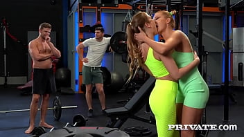 Stunning Babes Alexis Crystal, Cherry Kiss and Martina Smeraldi milk 2 studs at the gym! Deepthroat, anal, squirting, fisting, DP and more in this wild orgy! Full Flick & 1000s More at Private.com!