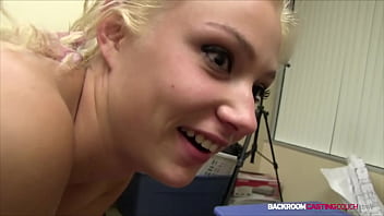 Young Blonde Teen Tabby does her very first Porn Casting and gets a hard cock in the ass for her troubles! She's a total little fire cracker and loves sex! Full Video at BackRoomCastingCouch.com!