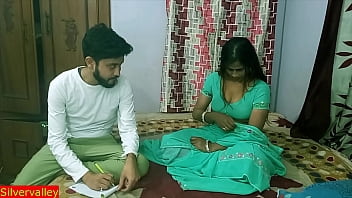 Indian hot English Madam sudden sex with student at private tuition time! with clear hindi audio