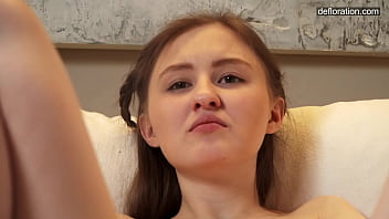 Amazing shy Russian virgin teen Anna Sanglante