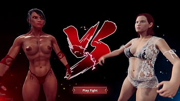 [Naked Fighter 3D MP] Big Nipple Bitch Catfight