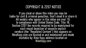 Top Heavy Hottie Nina Kayy sucks, pussy fucks and booby bangs her way to a load of hot cum! She loved it! Full Video & Nina Live @ NinaKayy.com!