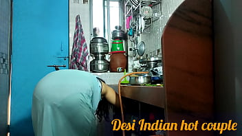 Mohini step sister in law fuck brother in law in the kitchen full dirty talk