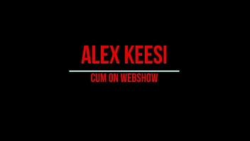 Penis cum and oiled legs of Alex Keesi