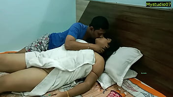 Desi sexy wife shared by husband with his Boss!!
