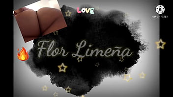 Flor Limeña cleaning her poto