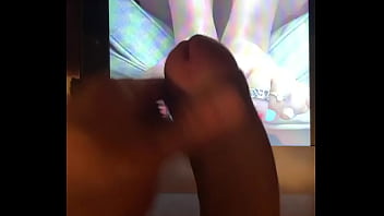 Cumming over pic of friends feet