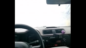 Blowjob and masturbation with stepmother in carwash car