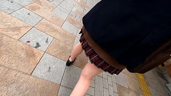 In mid-December 3rd year of Reiwa, I tracked [C-chan] that I saw in the crowds of Shinjuku. Uniform JK Beautiful Legs Voyeurism Amateur Creampie s Gonzo Voyeurism / Peeping / Aphrodisiac Facials