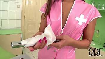Kinky Nurse Amirah Stuffs Up Her Wet Pussy & Tight Asshole