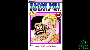 Android 18 charging money with Sex parody Hentai Dragon Ball Z
