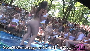 Hot Wives Strip Naked In Front Of A Huge Crowd